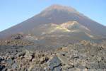 Fogo Pico volcano stromboliana, Capo Verde.