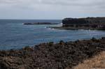 Fogo, Sao Jorge Salinas, la lava mare, Capo Verde.