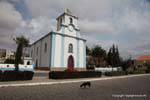 Santiago, chiesa Tarrafal in centro, Capo Verde.