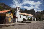 Santo Antão, Cha de Igreja, simboli colorati, Capo Verde.
