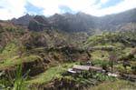 Santo Antão, Paúl, paesaggio vulcanico, Capo Verde.
