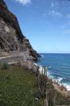 Santo Antão, Paúl, strada costiera, Capo Verde.