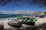 São Vicente, porto di pesca, Mindelo, vista generale, Capo Verde.