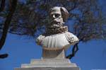 São Vicente, praca Amilcar Cabral, Mindelo, un altro busto, Capo Verde.