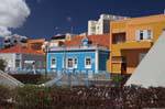 São Vicente, praca Amilcar Cabral, Mindelo, colori locali, Capo Verde.