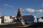 São Vicente, praca Aurelio Goncalves monumento, Mindelo, Capo Verde.