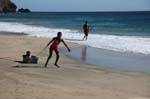 São Vicente, Sao Pedro, Sledge sabbia, Capo Verde.