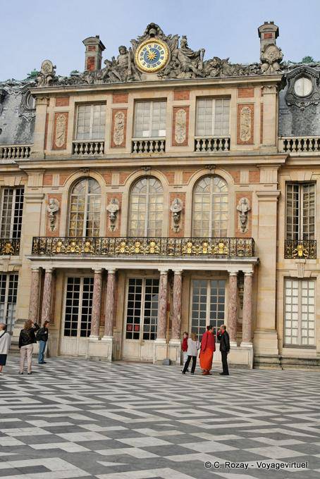 Clock e appartamenti di soffitta a Versailles
