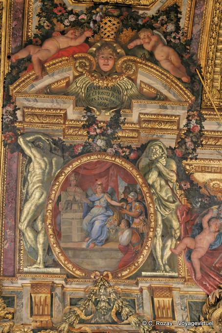 Sala degli Specchi, istituzione del Royal Hotel des Invalides, Versailles