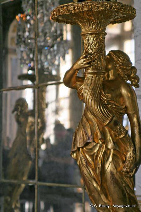 Statuario della Sala degli Specchi, Versailles