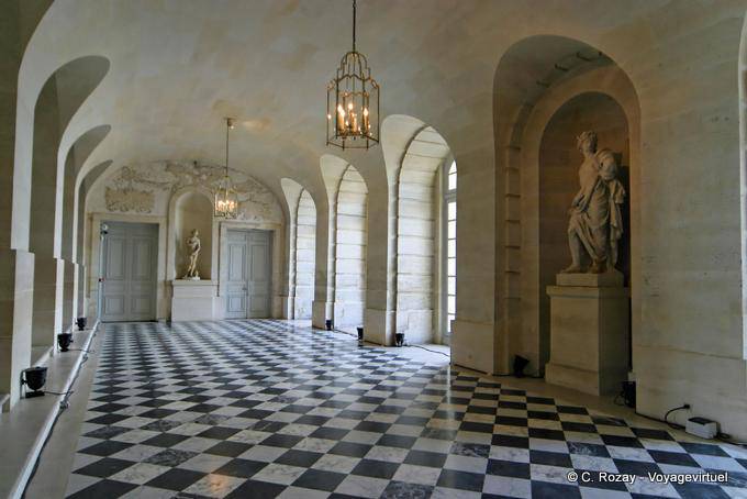 Effetto Scacchiera Hoquetons salone, Versailles