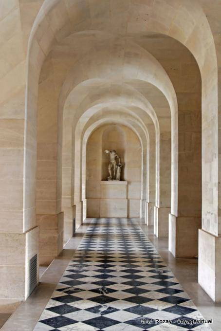 Fiera Hoquetons verso appartamento di Madame Adelaide, Versailles