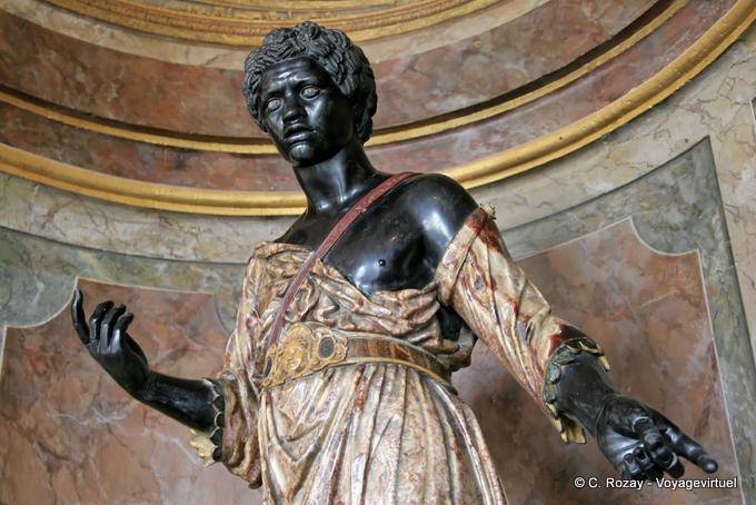 Fiera Hoquetons moresco marmi policromi, Versailles