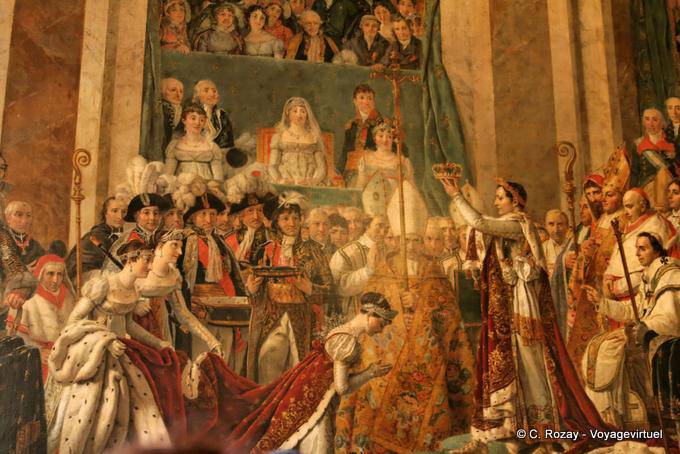 Hall of Sacre Incoronazione della imperatrice a Notre Dame de Paris, Versailles
