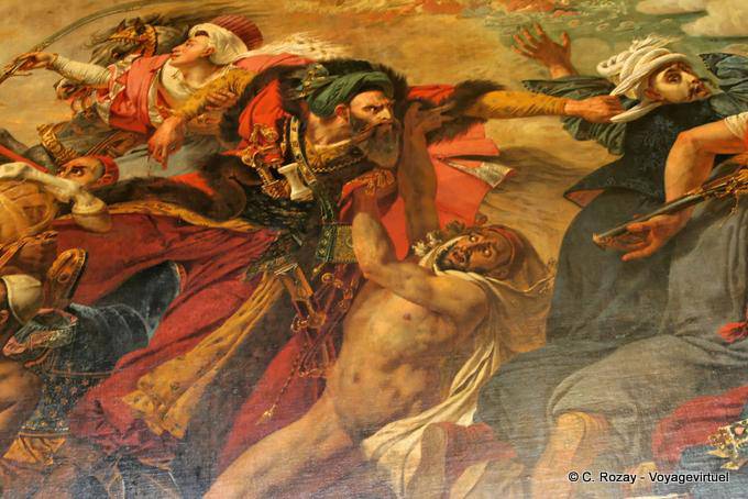 Hall of Sacre, Antoine-Jean Gros, Battaglia di Abukir, Versailles