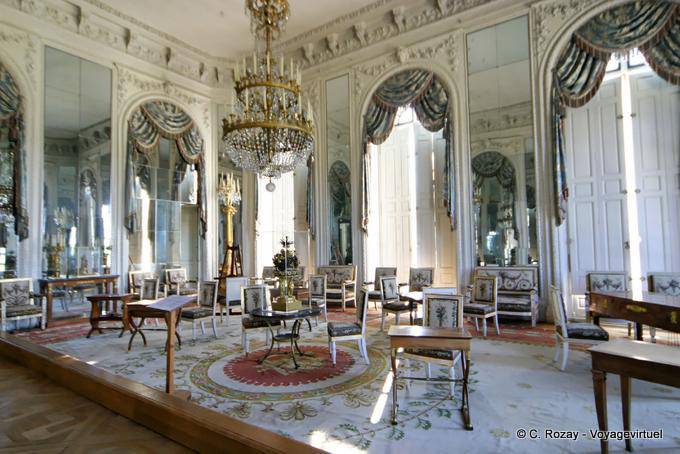 Sala degli Specchi appartamento dell'imperatrice, Grand Trianon, Versailles