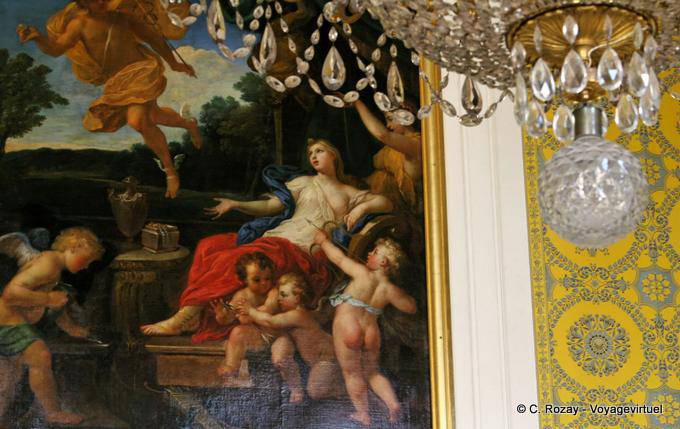 La tabella in camera familiare, Grand Trianon, Versailles