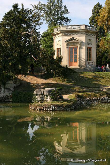 Padiglione della Rocca o gazebo, Regina Amleto, Versailles