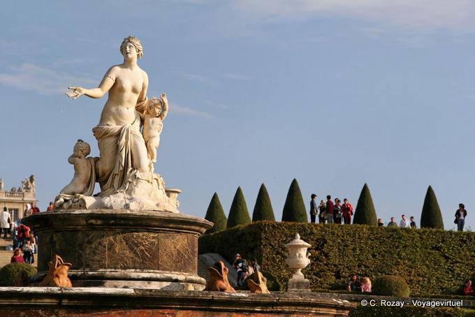 Ispirato di Ovidio Metamorfosi, la Fontana di Latona, Versailles