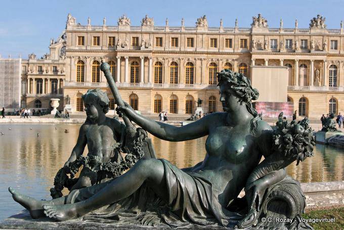 Statua della Marna, Etienne le Hongre, Parterre d'acqua, Versailles