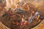 Frammento del soffitto di Apollo Salon, Flat, Versailles