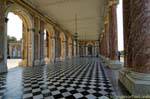Grand Trianon, un'altra vista del peristilio, Versailles