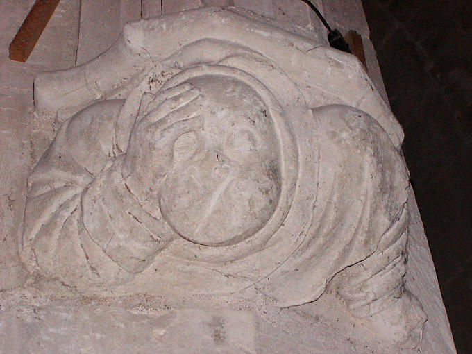 Mal di testa, scultura, Castello di Amboise, Francia.