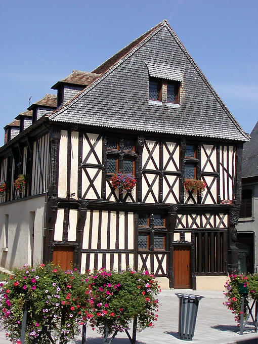 Aubigny-sur-Nere, scozzese terra Berry, Francia.