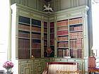 Il bibliohèque, Château de Cheverny, Francia.
