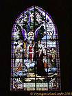 Stained Giovanna d'Arco Chiesa Clamecy, Francia.