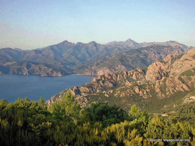 Panorama del Golfo di Porto, Corsica