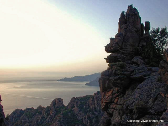Profilo panoramico, Golfe de Porto, Corsica