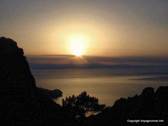 Tramonto, Golfo di Porto, Corsica