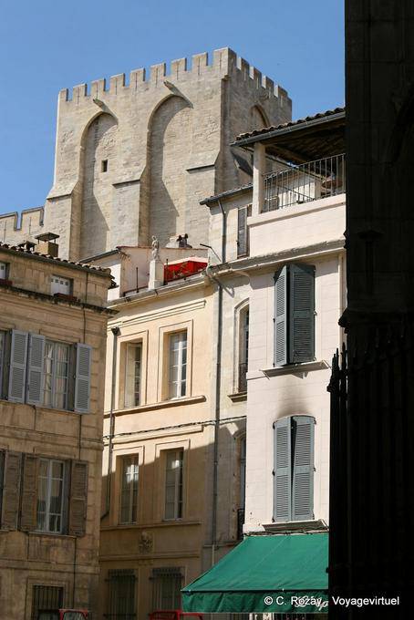Case ai piedi del San Lorenzo turno Peyrollerie strada Avignone, Provenza, Francia
