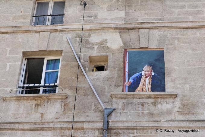 Avignone, Chaineau rovesciato e sham, Provenza, Francia