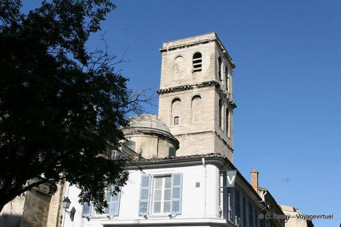 Campanile della chiesa di San Agricola, Avignon, Provenza, Francia