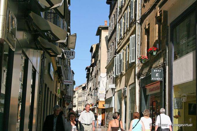 AviPlace del cambiamento, strada pedonale, Avignone, Provenza, Francia
