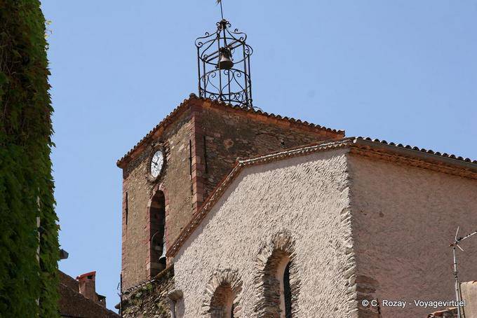 Chiesa parrocchiale di La Garde-Freinet dedicata a San Clemente, Provenza, Francia