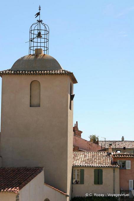 Ramatuelle, campanile di Notre Dame, Provenza, Francia