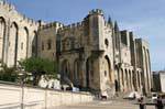Torre Angolo tra la porta di Notre Dame e la porta di Champeaux, Palais des Papes, Avignon, Francia.