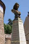Statua Collobrières alla Repubblica, Francia.