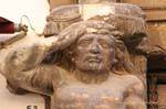 Fréjus, dettaglio dei Atalantes porte, Francia.