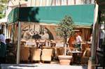 Saint-Tropez, teatro di giocatori di carte Film Marius Pagnol, Francia.
