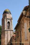 Saint-Tropez, il campanile della cappella della Madonna della Misericordia, Francia.