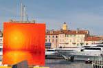 Saint-Tropez, la vernice solare sul porto, Francia.