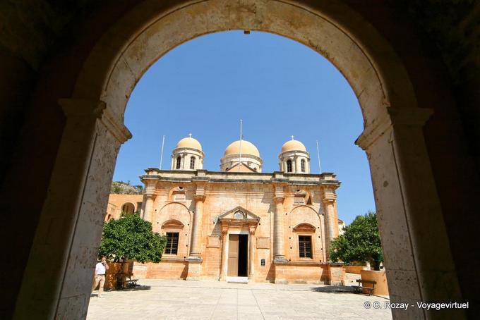 Monastero Tzagarolon, Agia Triada Akrotiri - Creta, Grecia