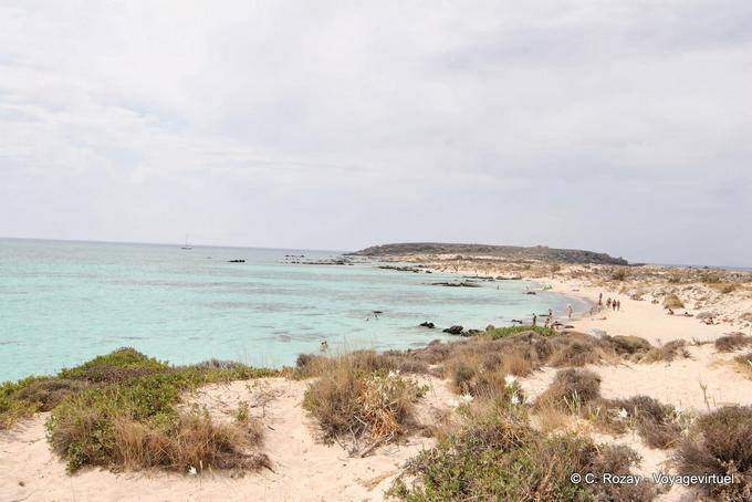 Passeggiata sulla penisola Elafonissi - Creta, Grecia