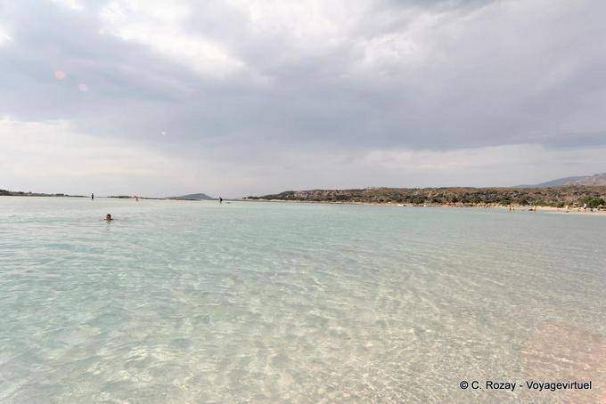 Natura preservata nella riserva Elafonisi - Creta, Grecia