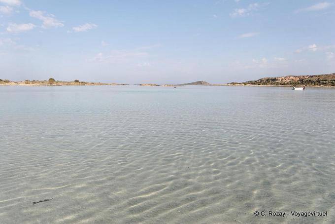 La trasparenza dell'acqua Elafonissi - Creta, Grecia