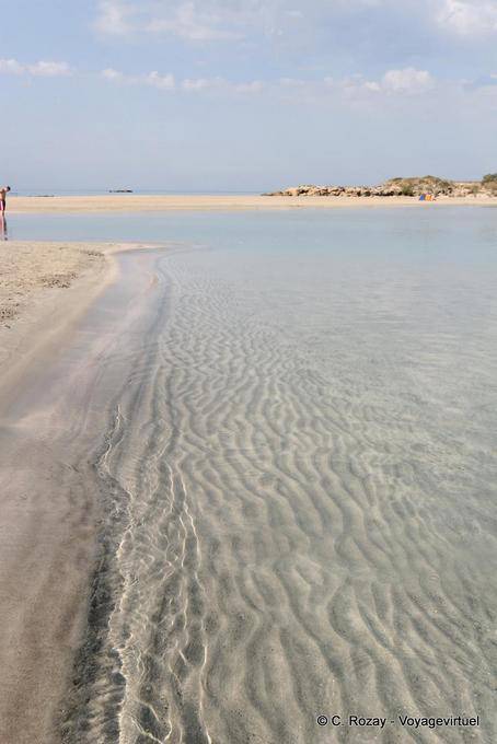 Movimento Sand, Elafonisi - Creta, Grecia